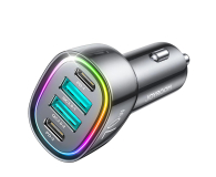 JoyRoom ładowarka samochodowa 70W z 4 portami: 2 x USB C, 2 x USB 6956116701802 - 1284825 - zdjęcie 1